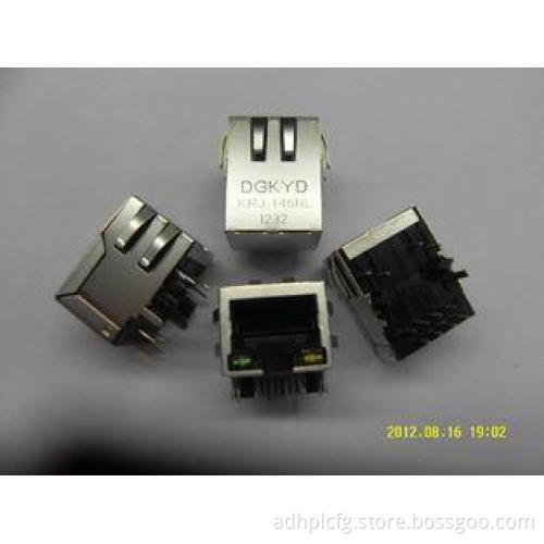 10/100base 1 * 1 Tab Down filter RJ45 Single Port connector